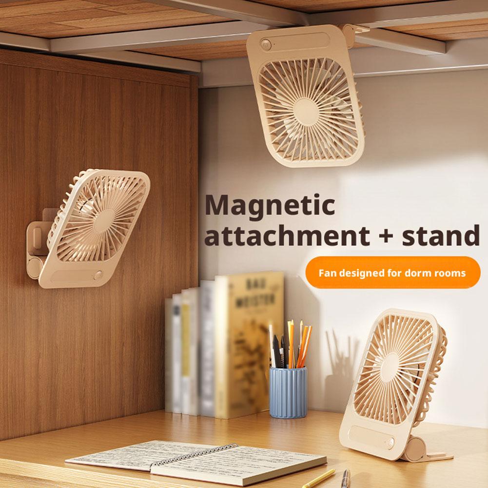 Home Office Setup - Ultra-thin Magnetic Cooling Fan Table Desk