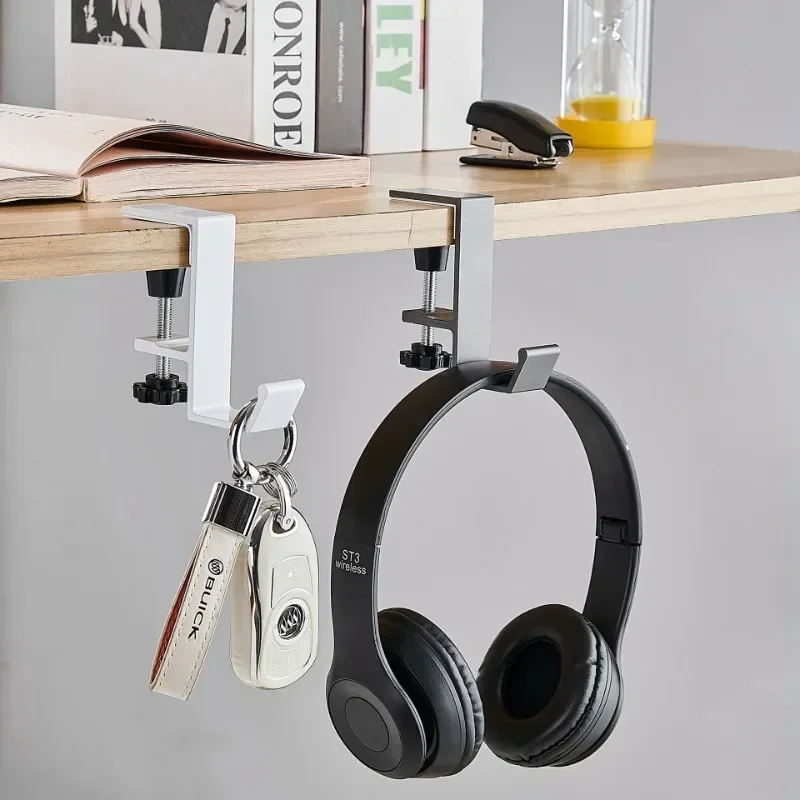 1/2pc Adjustable Desk Edge Hoo - đánh giá và giá Home Office Headset