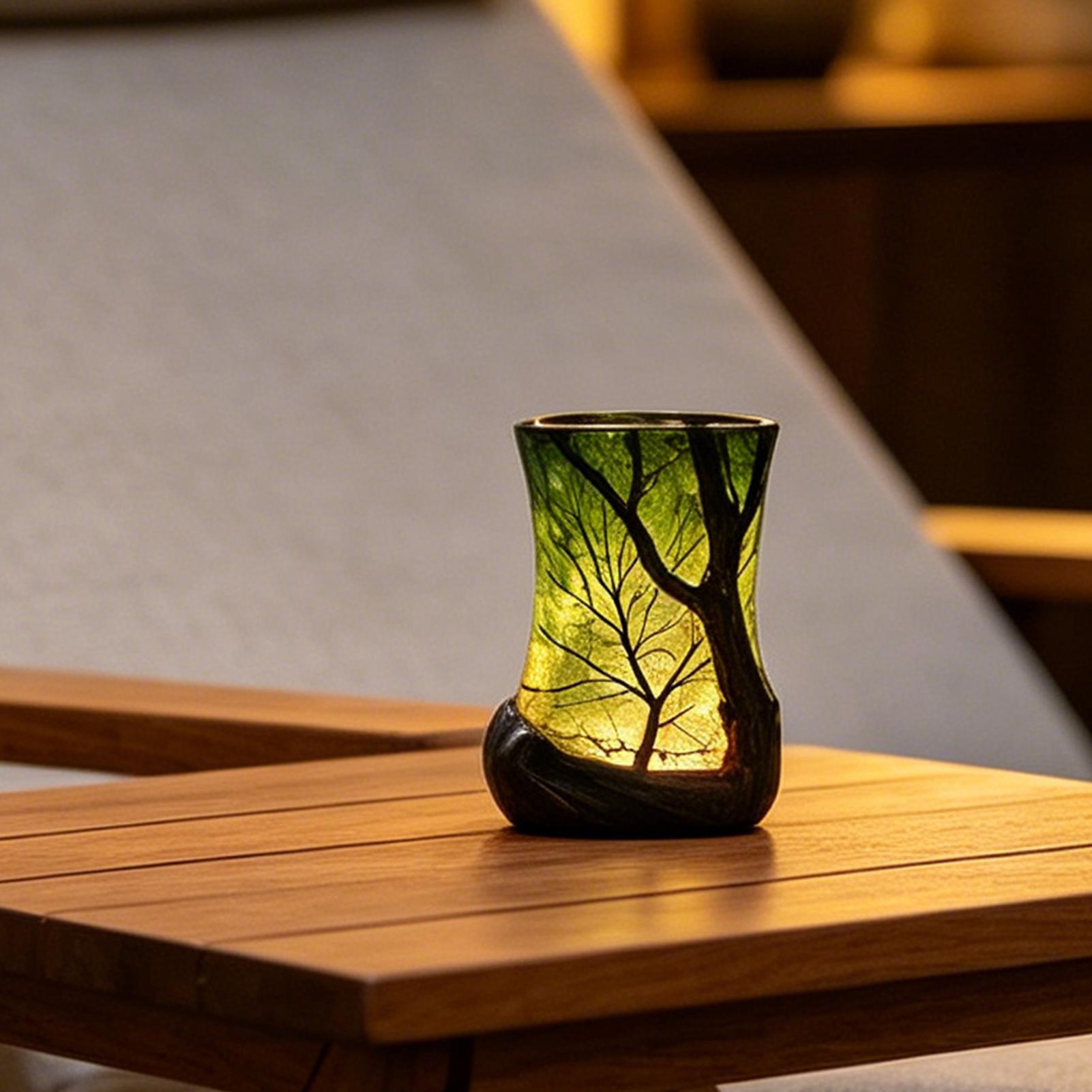 Bedside Table Lamp Forest Nigh - đánh giá và giá Home Office Inspiration