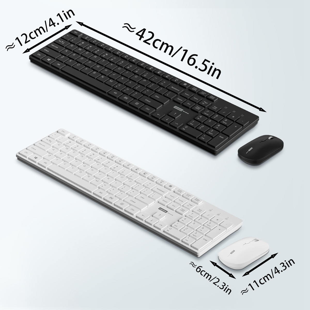 Lenovo KN220 Silent 2.4G Wirel - đánh giá và giá Home Office Keyboard