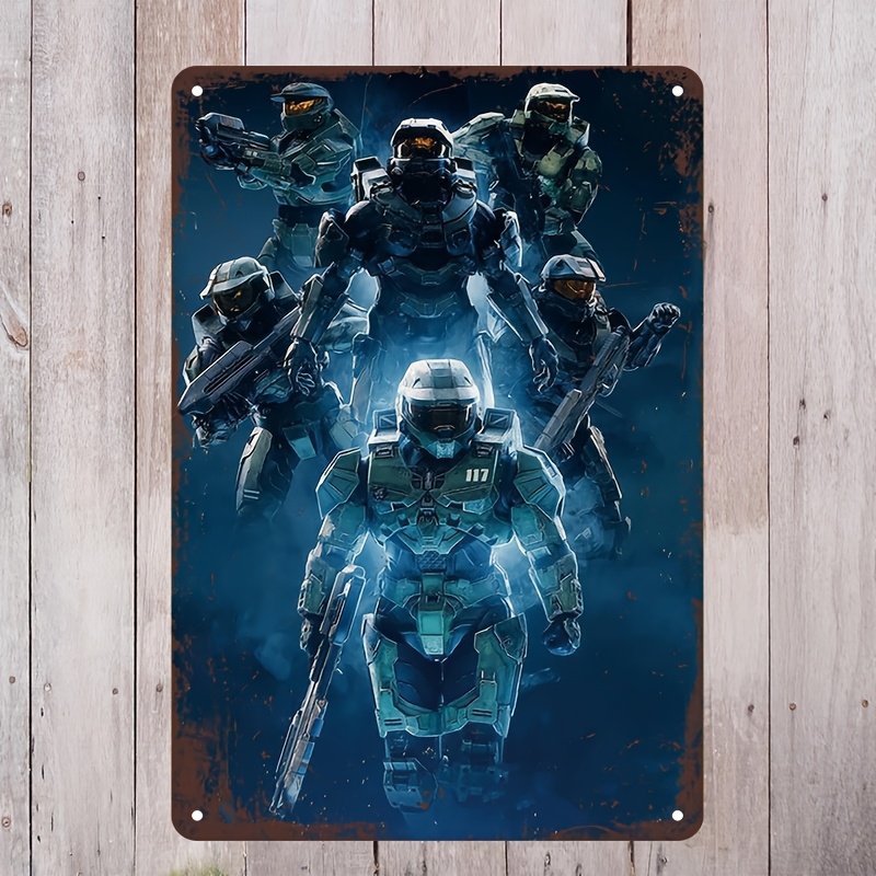 Halo-Inspired Metal Wall Art S - đánh giá và giá Home Office Inspiration