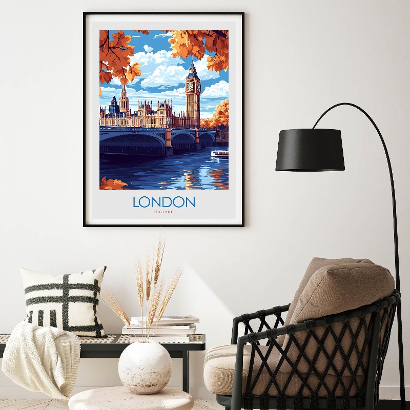 British Cityscape Wall Art Can - đánh giá và giá Home Office London