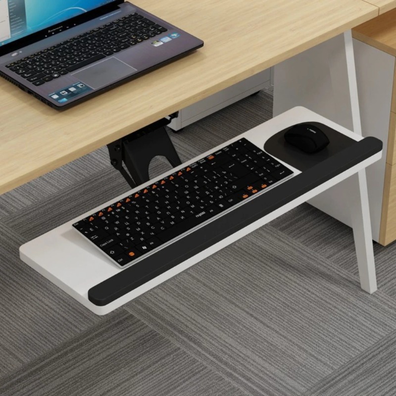 Keyboard Tray Under Desk Slidi - đánh giá và giá Home Office Keyboard
