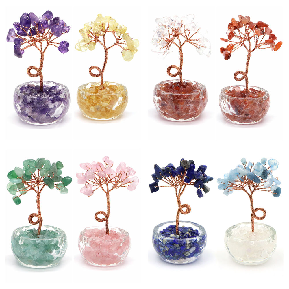 Natural Gemstone Crystal Lucky - đánh giá và giá Home Office Inspiration