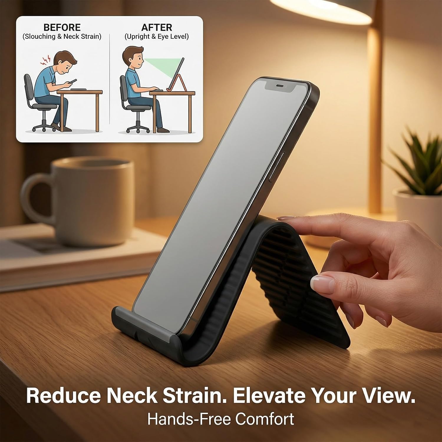 Flexible Foldable Silicone Pho - đánh giá và giá Home Office Setup