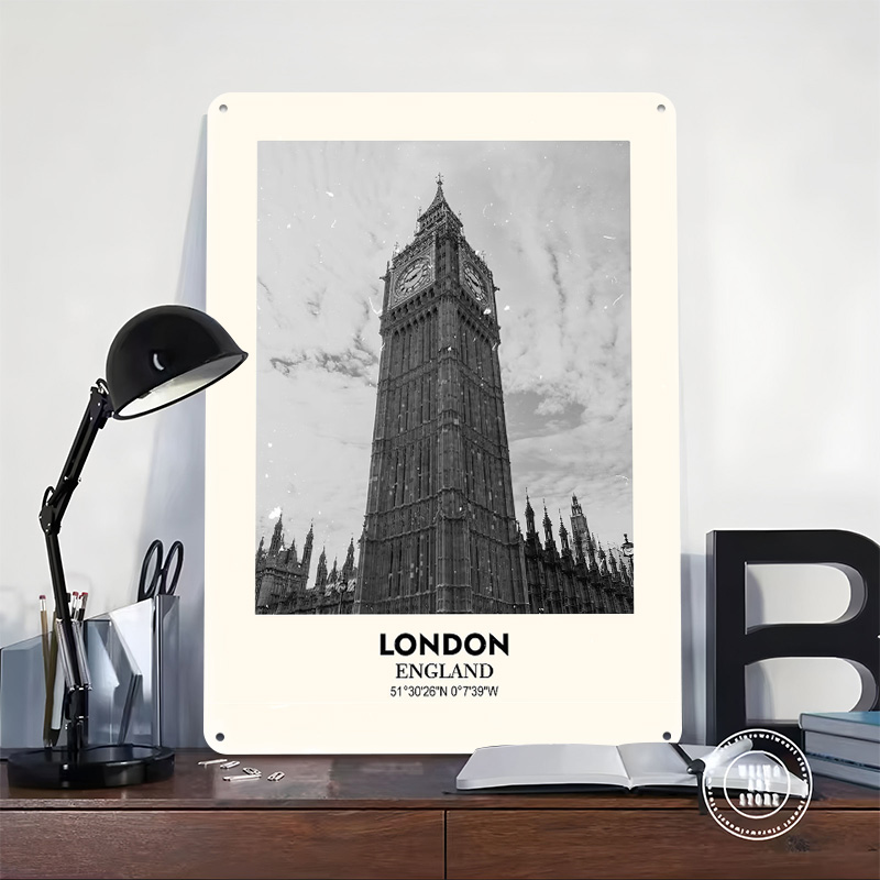 London Big Ben Printed Poster  - đánh giá và giá Home Office London