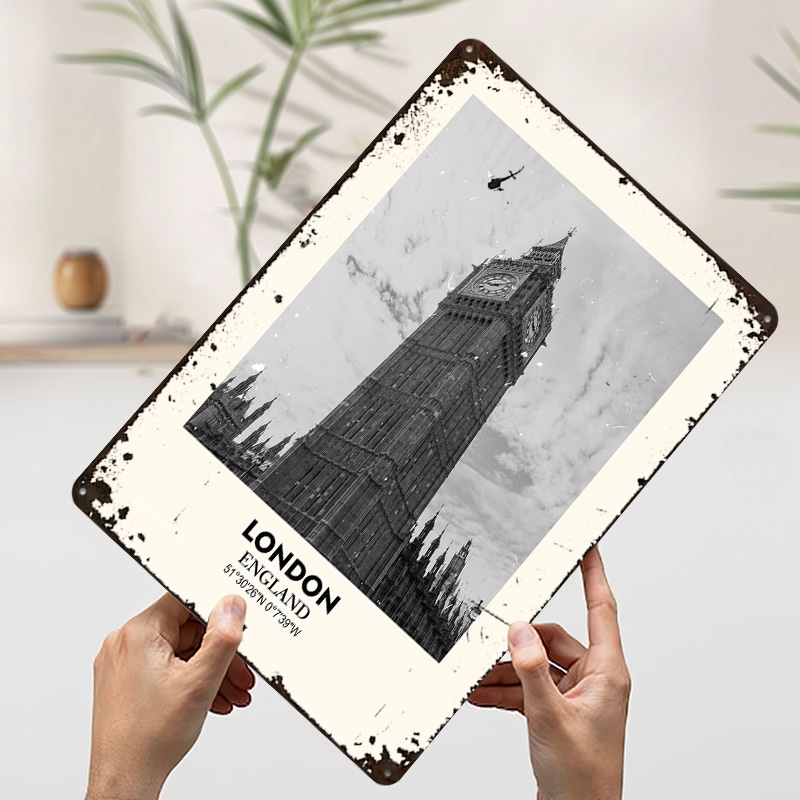 London Big Ben Printed Poster  - đánh giá và giá Home Office London