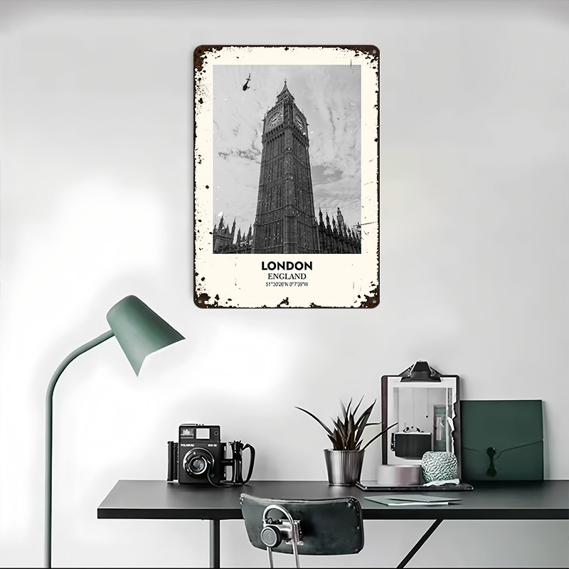 London Big Ben Printed Poster  - đánh giá và giá Home Office London