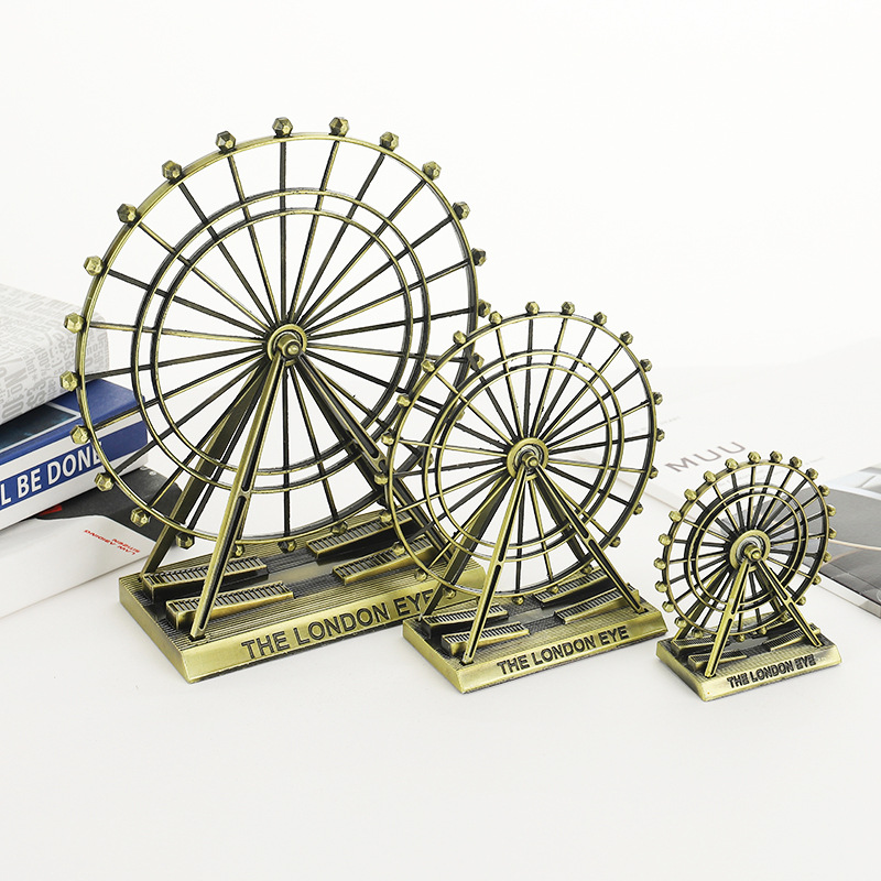 Retro Zinc Alloy Ferris Wheel  - đánh giá và giá Home Office London
