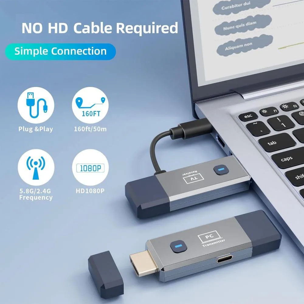 50M Long Range 1080P Wireless  - đánh giá và giá Home Office Setup
