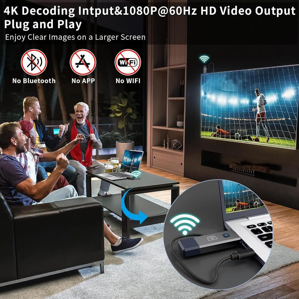 50M Long Range 1080P Wireless  - đánh giá và giá Home Office Setup