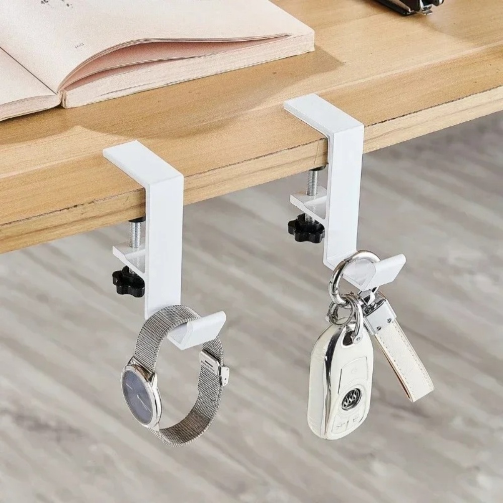 1/2pc Adjustable Desk Edge Hoo - đánh giá và giá Home Office Headset