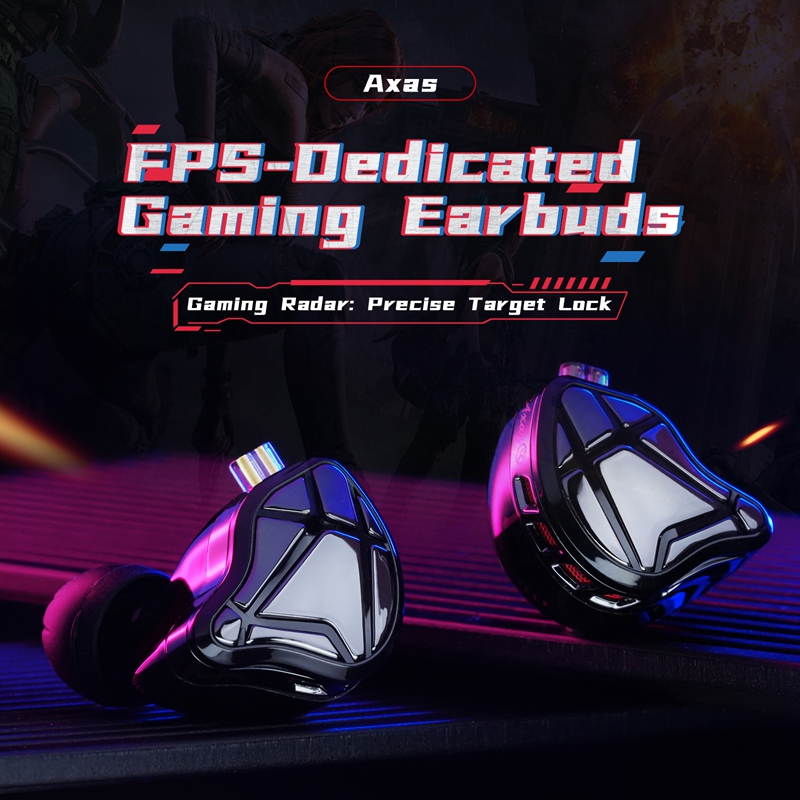  KZ Axas FPS Gaming IEM Headp - đánh giá và giá Home Office Headset